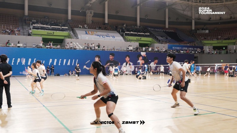 2024 빅터-잠스트 배드민턴코리아 슈퍼토너먼트, 2천명 참가하며 성황리 마무리