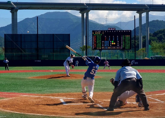 밀양스포츠파크에서 열리고 있는 제58회 대통령기 전국대학야구대회