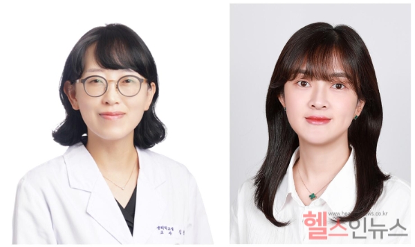 고대의대 생리학교실 김경미(좌), 융합의학교실 이현지 교수(우)
