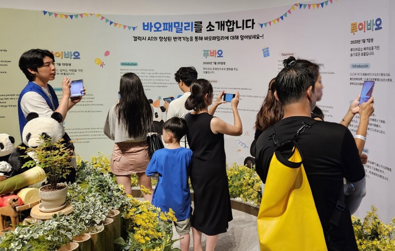 바오패밀리와 갤럭시 체험존, 누적 방문객 15만 명 흥행