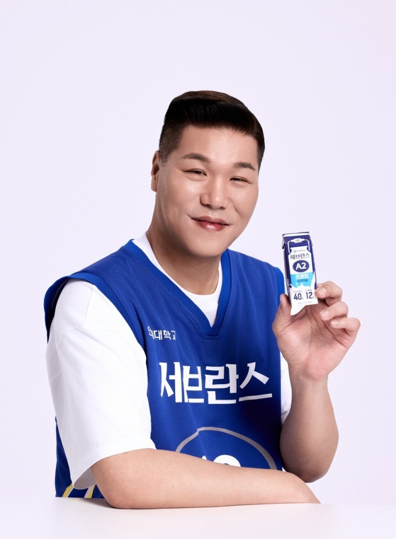 ▲세브란스 A2프로틴 모델 서장훈, 사진=연세유업
