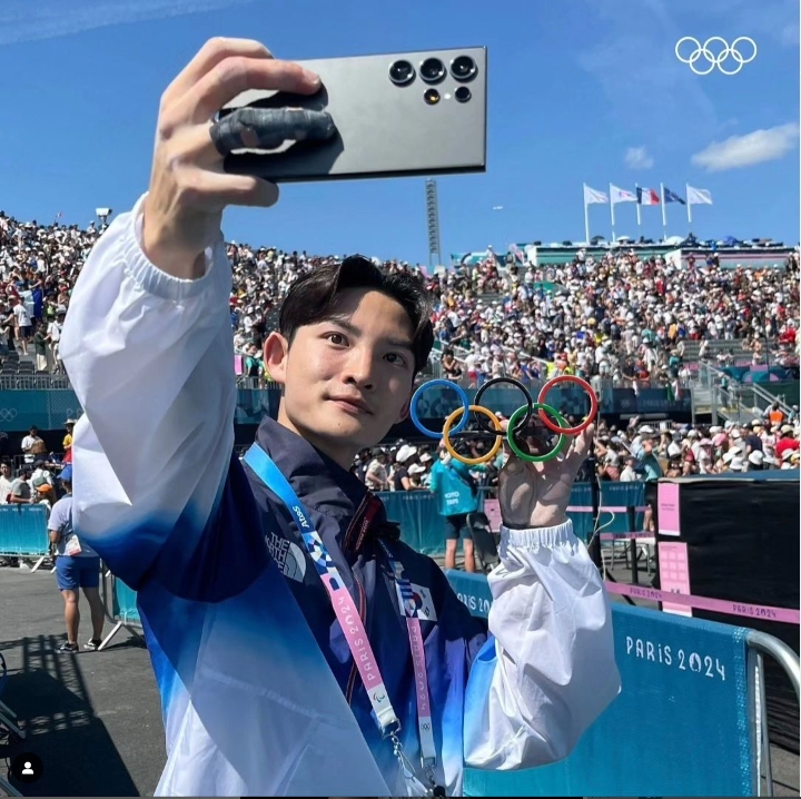 2024 파리올림픽에 출전한 한국 클라이밍 국가대표 신은철 선수가 인스타그램을 통해 올림픽 출전 소감을 밝혔다. (신은철 인스타그램 @euncheol_shin 캡쳐)