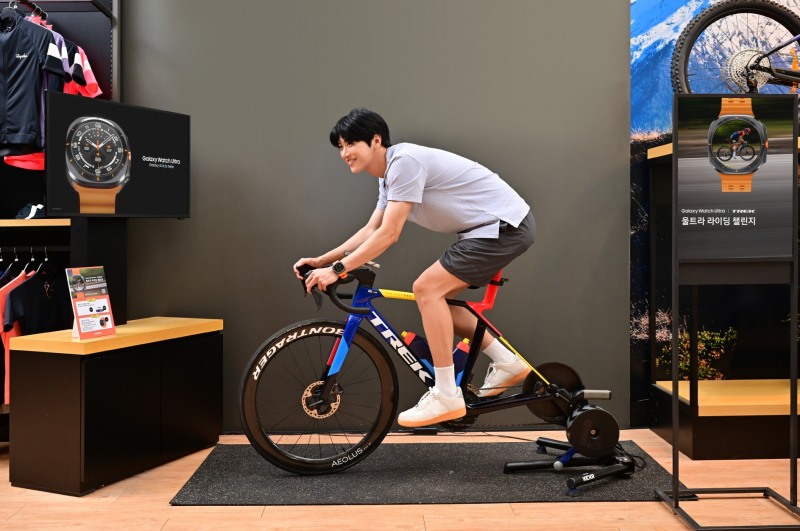 삼성전자, 트렉 바이시클과 함께 '울트라 라이딩 챌린지' 진행
