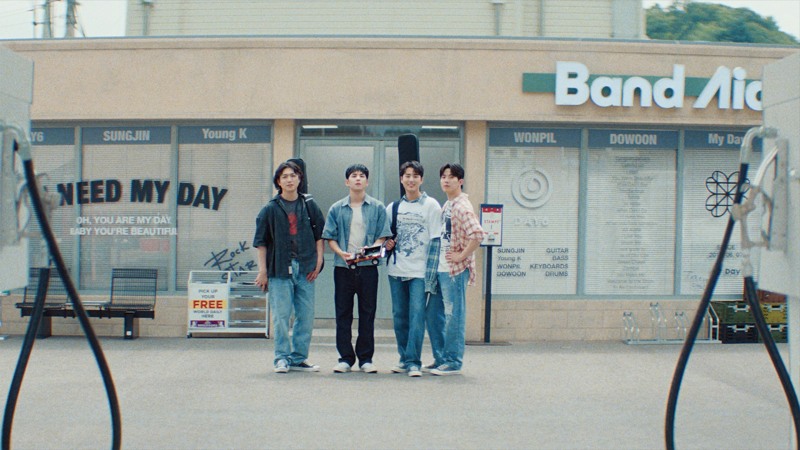 DAY6, 새 미니 앨범 'Band Aid' 콘셉트 필름 티저 공개…힐링 에너지 기대감