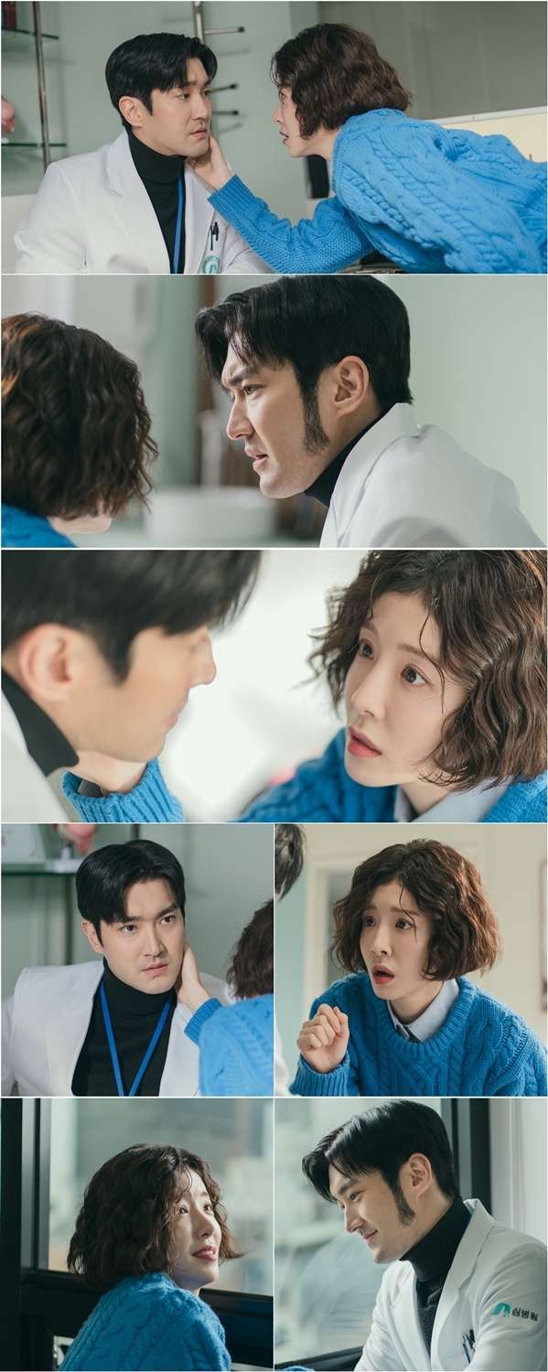 ‘DNA 러버’ 최시원X정인선, 얼굴 코앞 맞댄 아찔 도발 밀착 투 샷