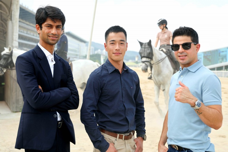 왼쪽부터 트레보_아사노_마이아 기수