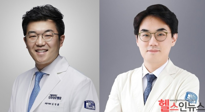 (왼쪽부터) 가톨릭대 인천성모병원 호흡기내과 김경훈 교수, 서울성모병원 호흡기내과 민진수 교수 (가톨릭대병원 제공)