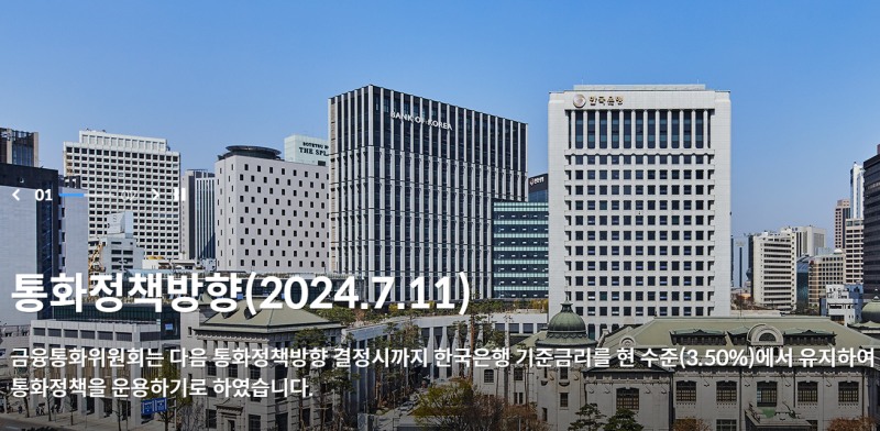 사진: 한국은행 전경