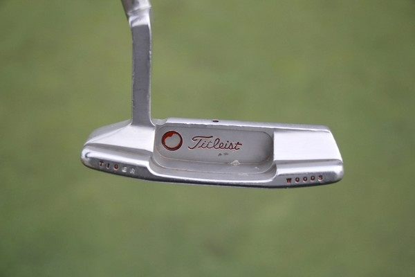 타이거 우즈가 사용하는 블레이드 퍼터. 사진_스카티 카메론