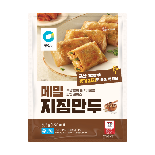 메밀지짐만두 / 사진=대상 제공