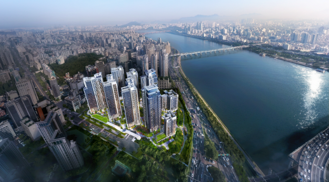 청담 르엘 조감도 / 사진=롯데건설 제공