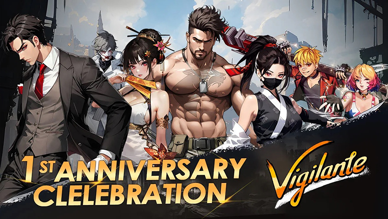 모바일 액션 RPG '비질란테', 1주년 업데이트 사전예약과 이벤트 진행