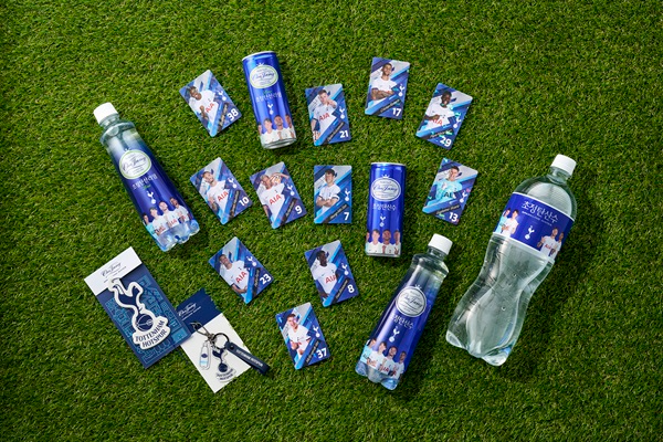 일화 ‘초정탄산수·토트넘 홋스퍼’ 콜라보 한정판 굿즈 출시