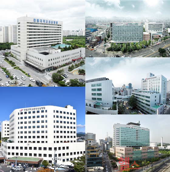 한림대학교의료원 전경 (한림대학교의료원 제공)