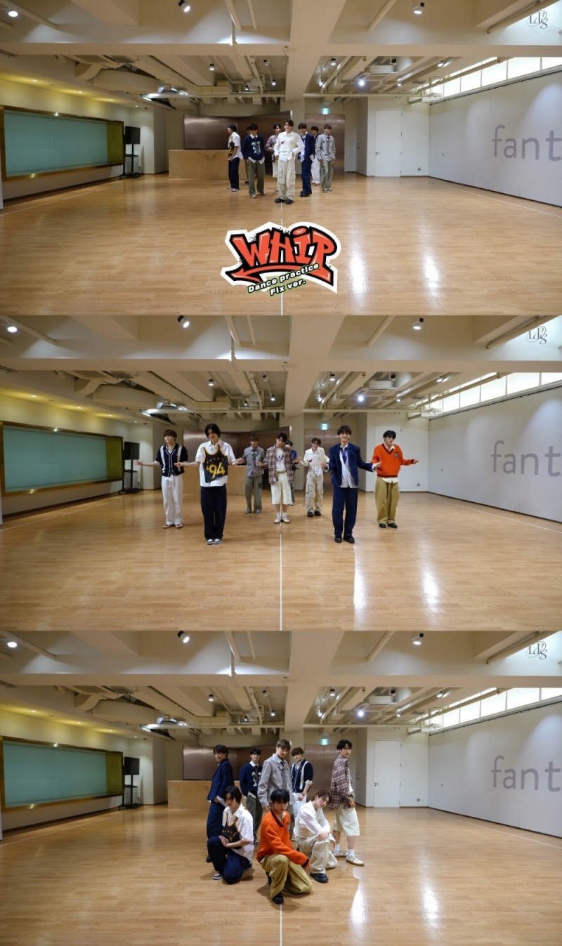 루네이트, ‘WHIP’ 안무 연습 영상 공개…‘칼각 퍼포먼스+쾌활한 케미’ 쾌감 선사