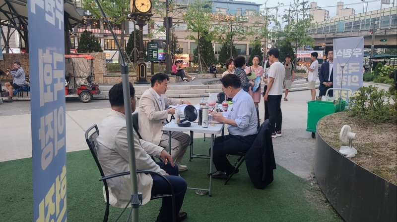 박종철 한국무인경비업협동조합 이사장, 우원식 국회의장 현장민원실 방문 '무인경비업계 현안 논의'