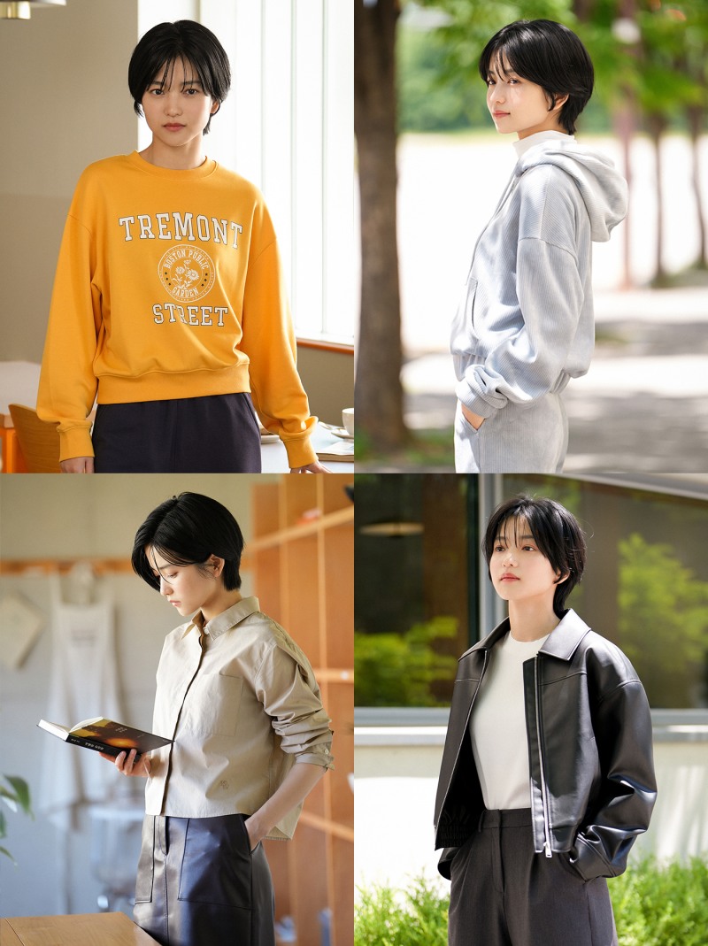 김태리, 광고 현장 비하인드 스틸 공개…스타일링에 따른 다채로운 매력