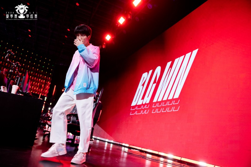 BLG 원거리 딜러 '엘크' 자오자하오(사진=LPL)