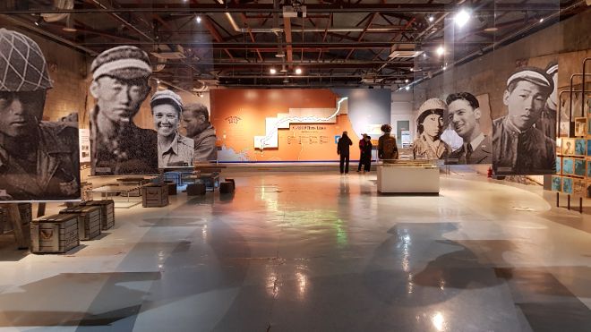 캠프 그리브스 전시장 / 사진=경기도 제공