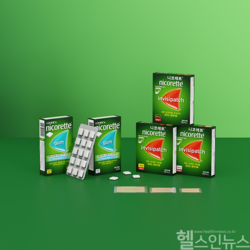 니코레트 껌, 패취 제품 이미지 (켄뷰 제공)