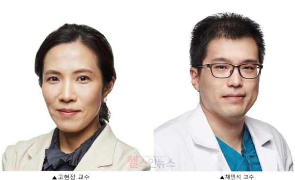 가톨릭대학교 서울성모병원 마취통증의학과 고현정(교신저자)·채민석(제1저자) 교수 (가톨릭대학교 서울성모병원 제공)