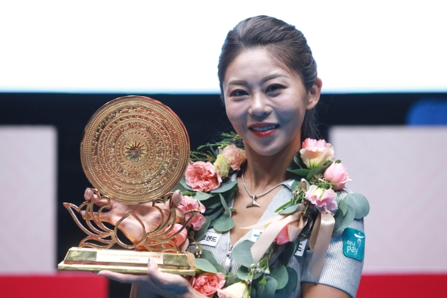 LPBA 통산 8승을 달성한 김가영