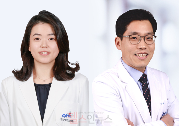 왼쪽부터 중앙대학교병원 혈관외과 조은아 교수, 서울대병원 민상일 교수 연구팀 (중앙대학교병원 제공)