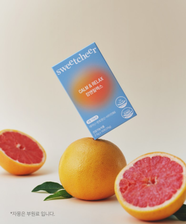 스윗치어, '멘탈케어' 건강기능식품 테아닌 함유 '캄앤릴랙스' 정식 출시