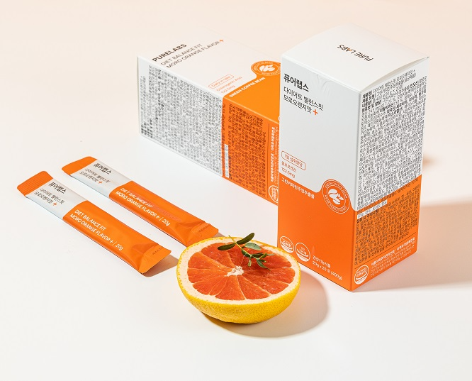 퓨어랩스코리아, ‘다이어트 밸런스핏 모로오렌지맛 플러스‘ 리뉴얼 출시