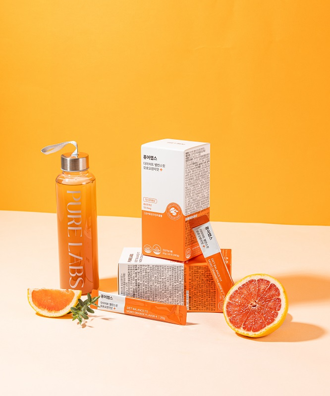 퓨어랩스코리아, ‘다이어트 밸런스핏 모로오렌지맛 플러스‘ 리뉴얼 출시