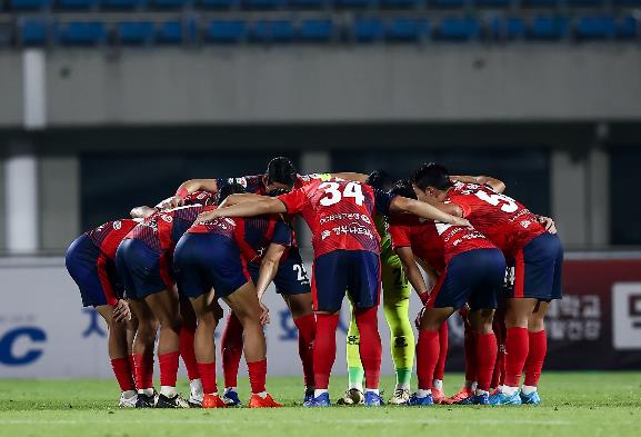 '무승 사슬 끊는다' 김천상무, 제주전 3연승 도전...우승 경쟁 다짐