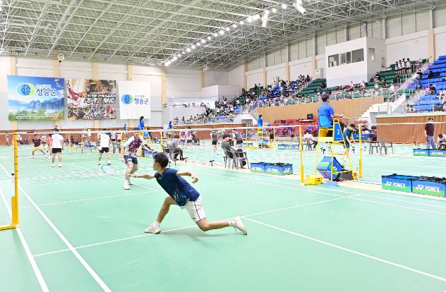 청송군, 2024 전국연맹종별 배드민턴 선수권대회(중·고) 개최