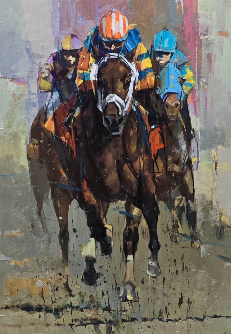 말박물관 제혜경 작가 초대전 ‘무한경주’ 개막