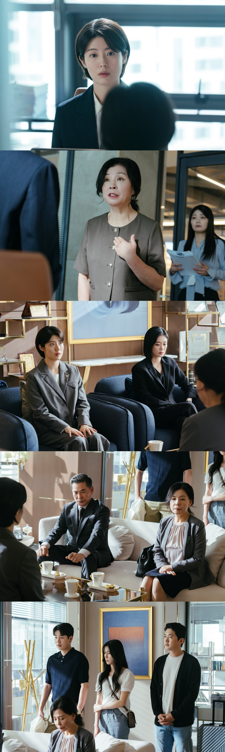 ‘굿파트너’ 장나라X남지현 당황 시킨 의뢰인 가족 총출동 현장 ‘눈길’