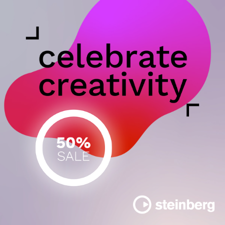 스타인버그(Steinberg) 창립 40주년 할인 프로모션 포스터