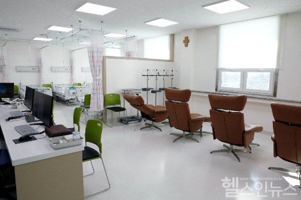 대전성모병원 항암주사실 (대전성모병원 제공)