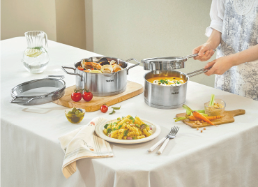 테팔, 기능적 아름다움을 담은 프리미엄 스테인리스 스틸 냄비 ‘노르디카’ 출시