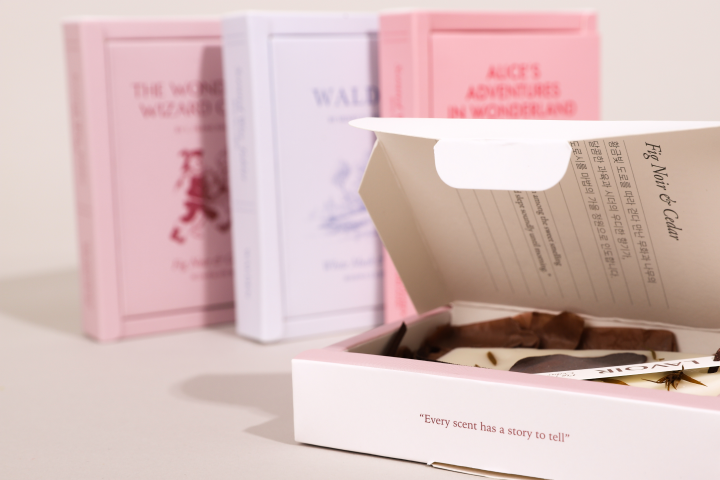 교보문고 X 라브아, ‘문학 센티드 왁스 타블렛’ 선보여