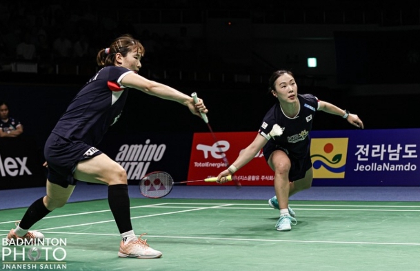 코리아오픈 배드민턴 선수권대회 여복 1위‧혼복 3위