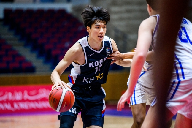 장혁준의 쿠웨이트전 경기 모습