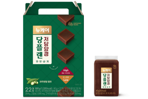 대상웰라이프 뉴케어, 당플랜 저당 양갱 출시