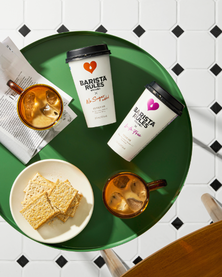 매일유업 ‘바리스타룰스 락토프리·설탕무첨가 라떼’ 2종 출시