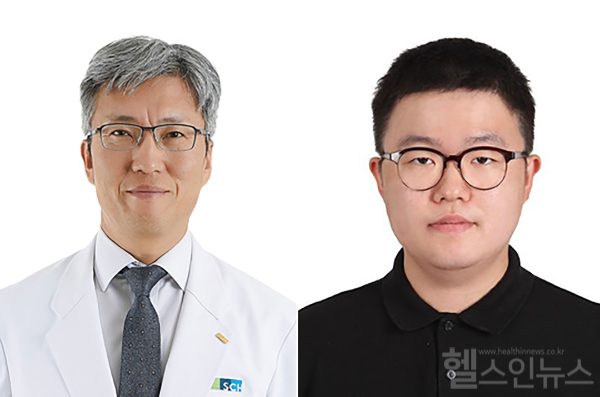 (좌측부터) 순천향대 부천병원 신경외과 임수빈 교수‧하종호 임상강사 (순천향대 부천병원 제공)