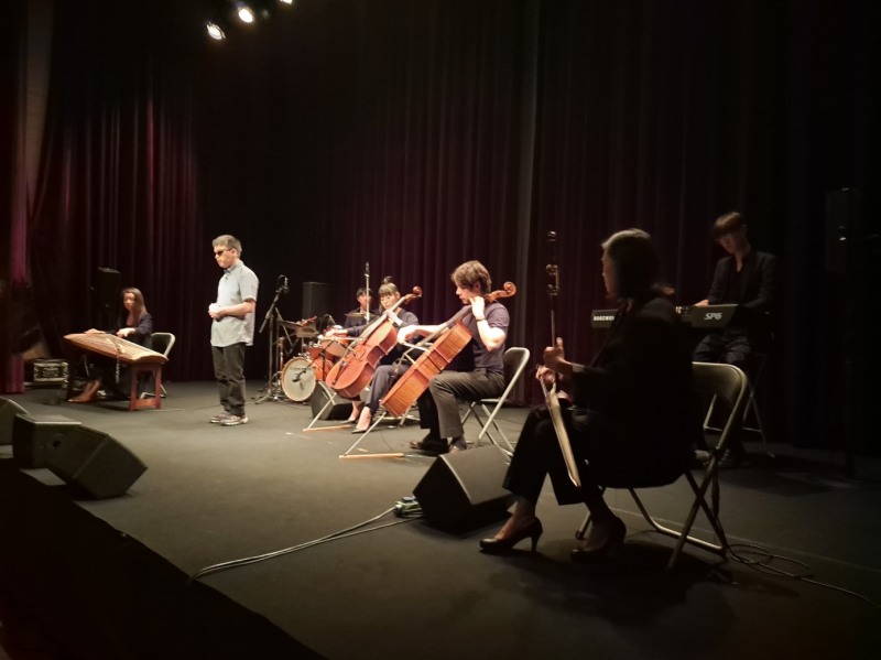 ‘어둠 속 음악회’ 공연 사진