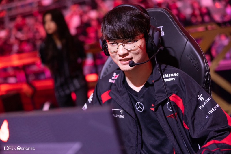 미드 케이틀린, LCK서 첫 등장...'페이커' 이상혁 선택