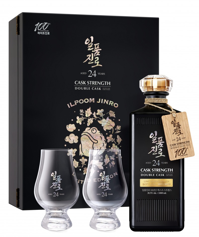 하이트진로 ‘일품진로 24년산 캐스크 스트렝스’, 크림(KREAM)서 100병 판매