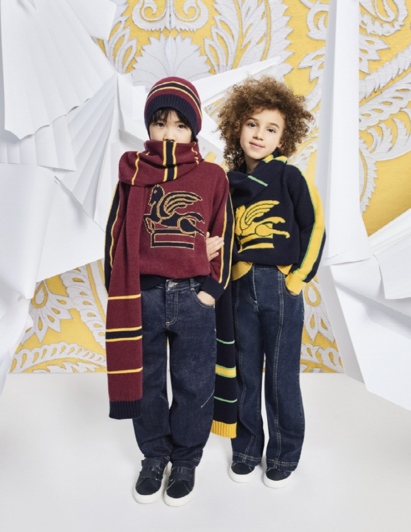 에트로, 2024 가을-겨울 키즈 컬렉션 캠페인 공개