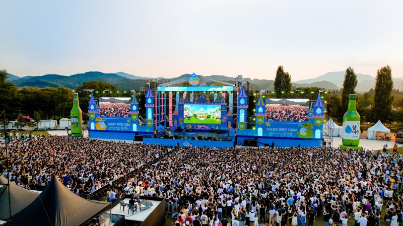 하이트진로 ‘2024 이슬라이브페스티벌’ 화제 속에 성료