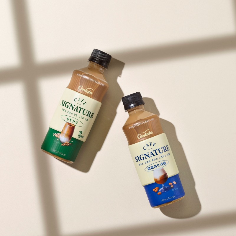 롯데칠성음료, ‘칸타타 카페 시그니처’ 2종 출시