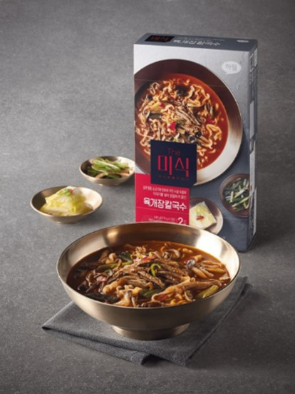 하림 ‘더미식 육개장칼국수’